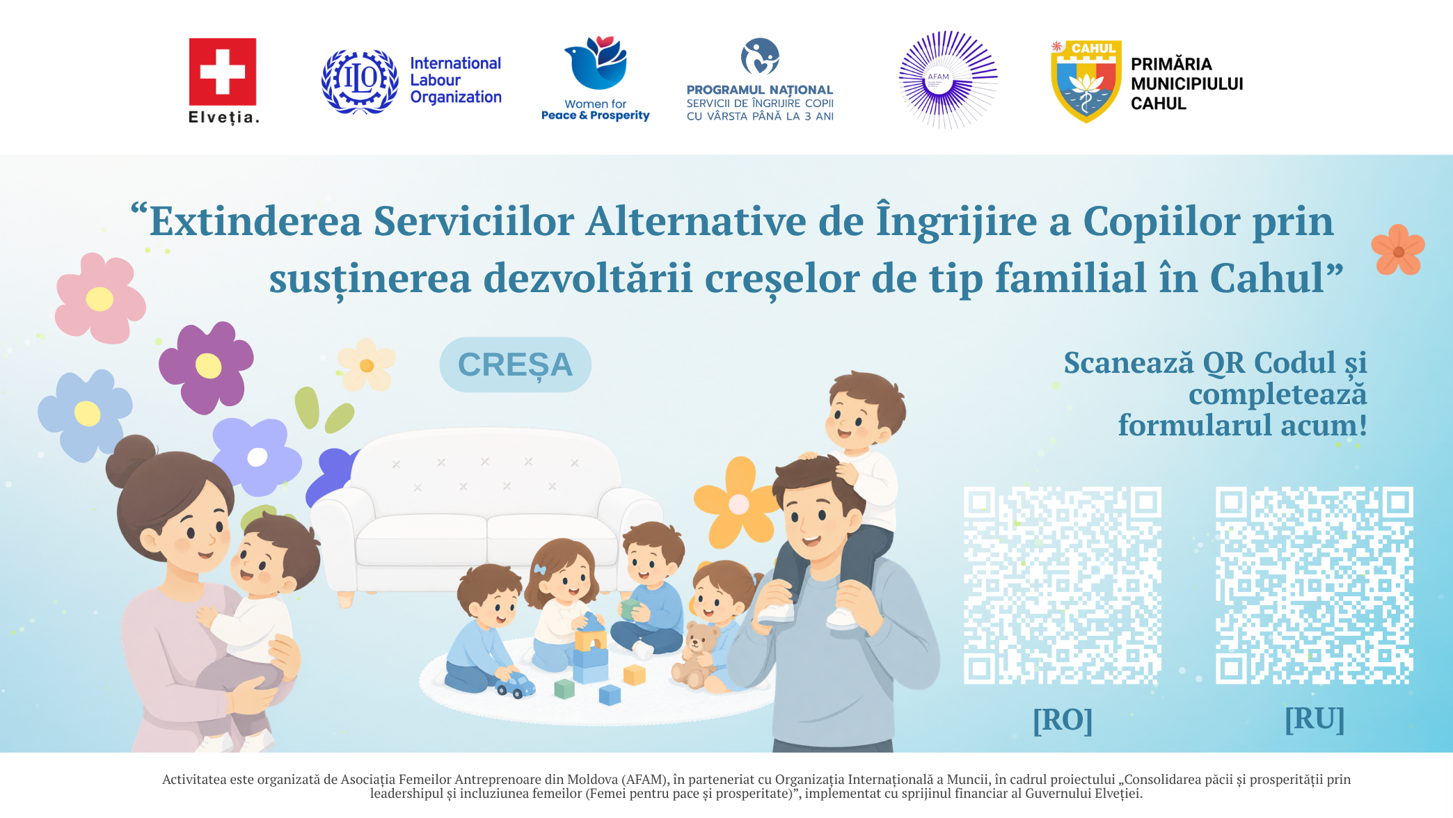  O inițiativă nouă pentru femeile din raionul Cahul!
