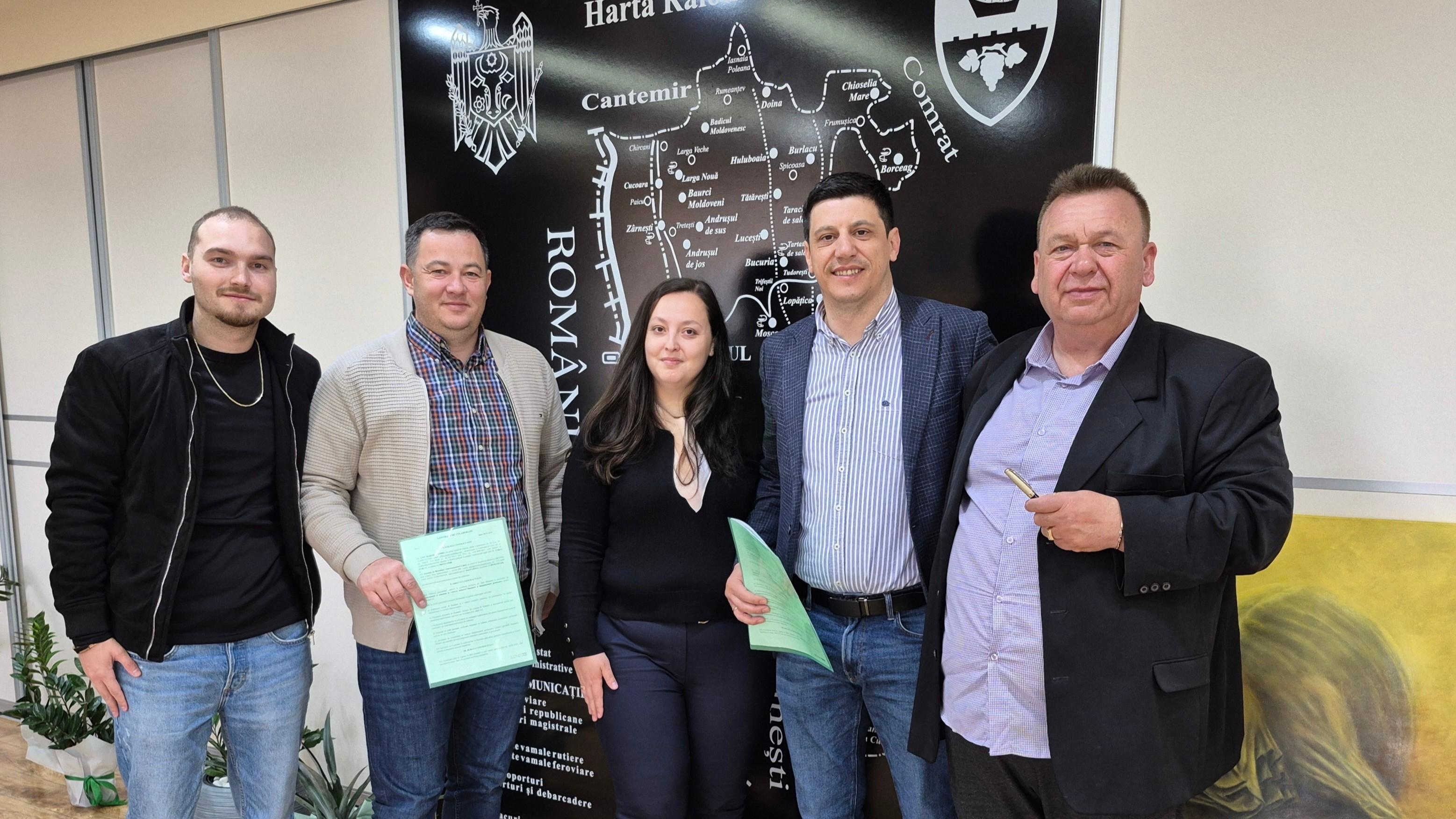  Contract de colaborare pentru dezvoltarea proiectelor în raionul Cahul 