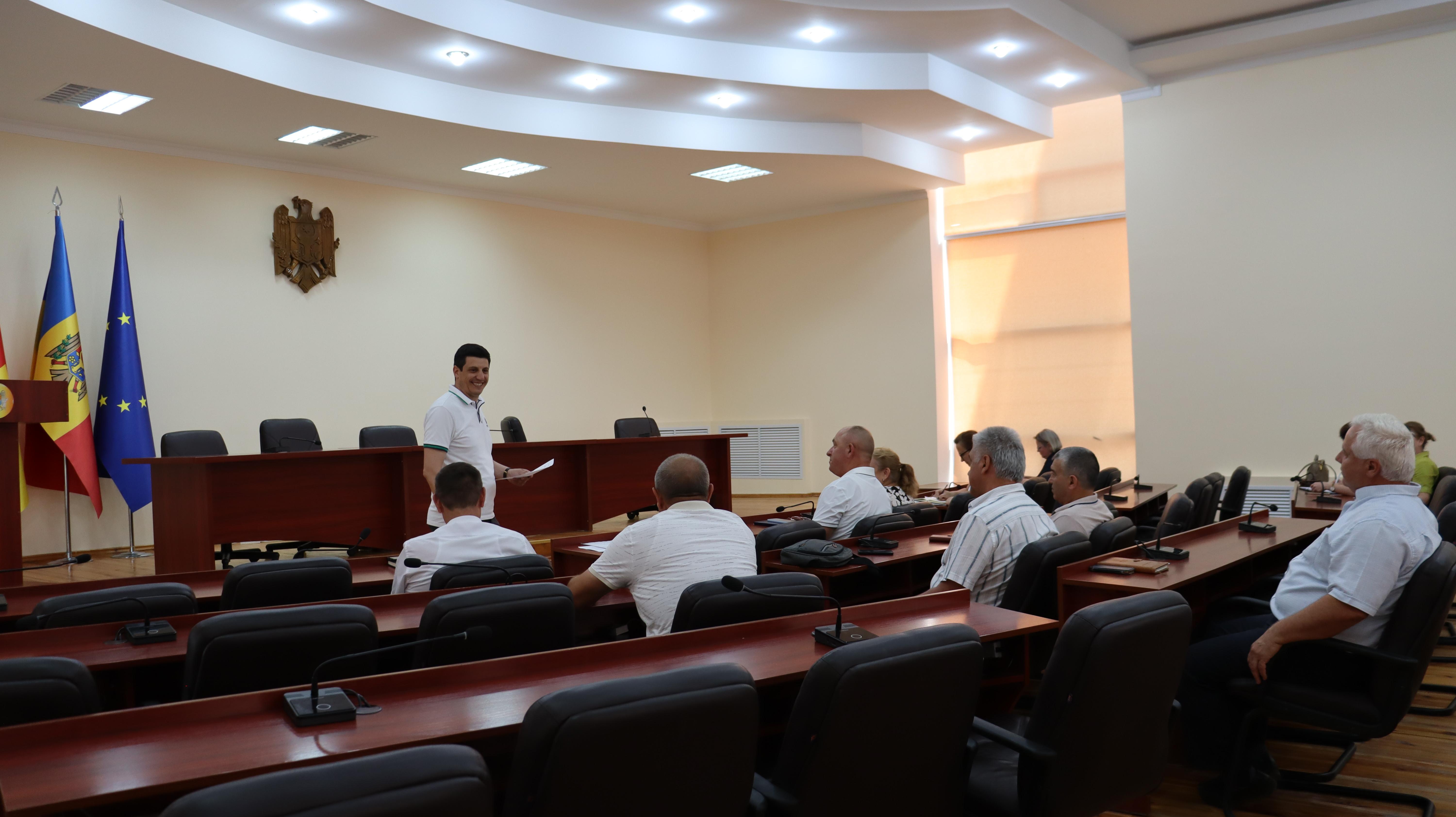  Ședința extraordinară a Comisiei pentru Situații Excepționale a raionului Cahul