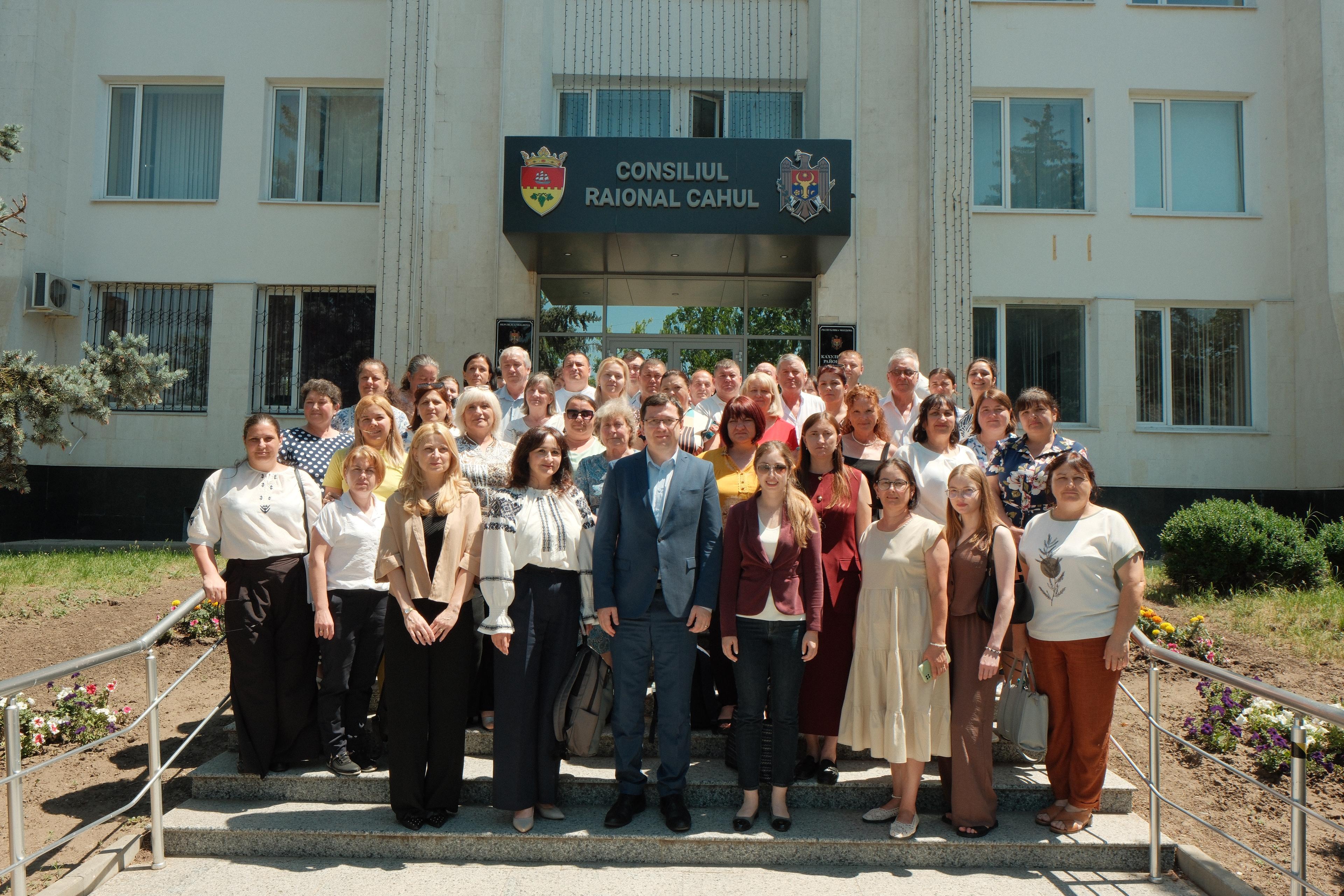  Eveniment de informare privind integrarea europeană, desfășurat la Consiliul Raional Cahul