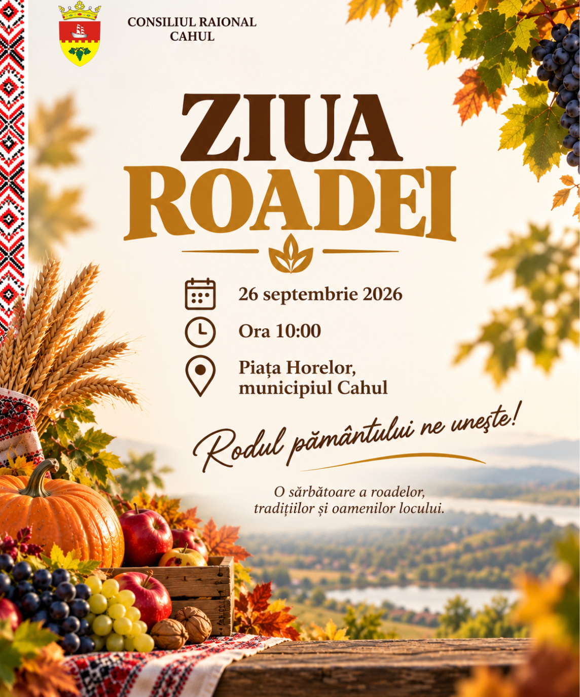  ZIUA ROADEI – 26 SEPTEMBRIE 2026